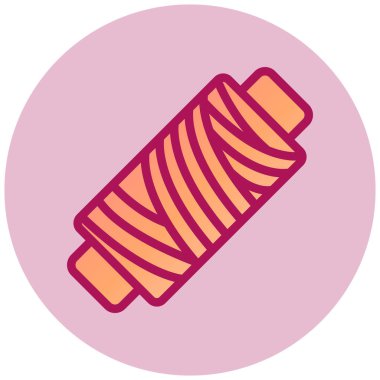 - Şeker. Web simgesi basit illüstrasyon