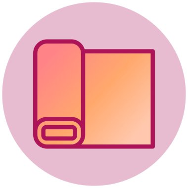 Kitap. Web simgesi basit illüstrasyon