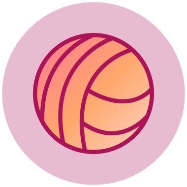 Basketbol topu. Basit tasarım