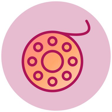 - Şeker. Web simgesi basit illüstrasyon