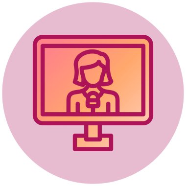 seo modern simgesinin vektör illüstrasyonu