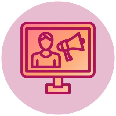 seo modern simgesinin vektör illüstrasyonu