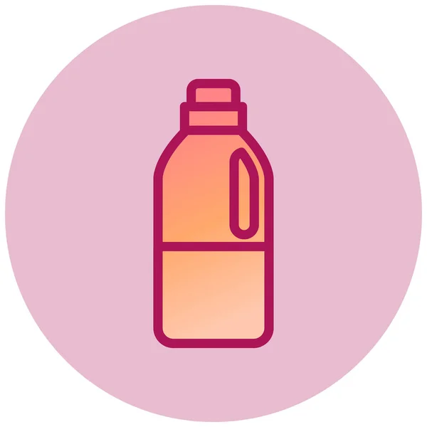 Vektor Illustration Des Wasserflaschen Symbols — Stockvektor