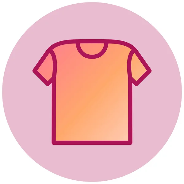 Camiseta Icono Web Ilustración Simple — Archivo Imágenes Vectoriales