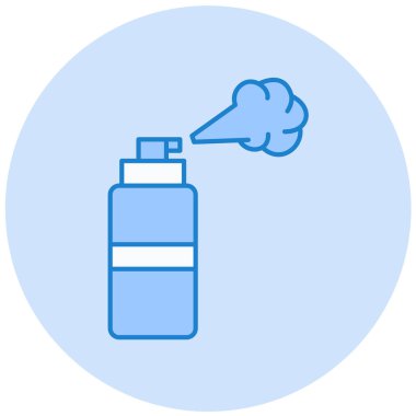 Sprey. Web simgesi basit illüstrasyon