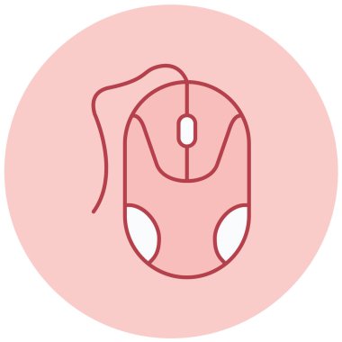 Fare. Web simgesi basit illüstrasyon