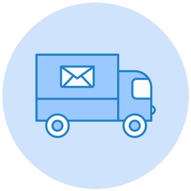 dağıtım vektörü simgesi modern basit tasarım