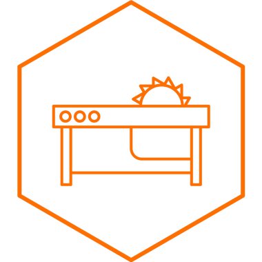 Modern b 'nin vektör illüstrasyonunda simge çizgisi eksik. düzenlenebilir vuruş