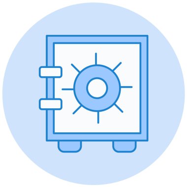 Dolap. Web simgesi basit illüstrasyon