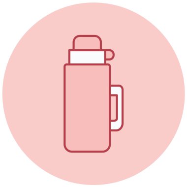 Termos. Web simgesi basit illüstrasyon