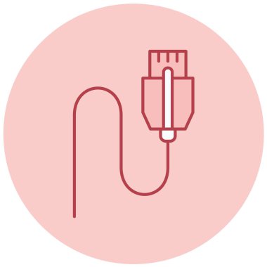 Kablolu yayın. Basit resimleme