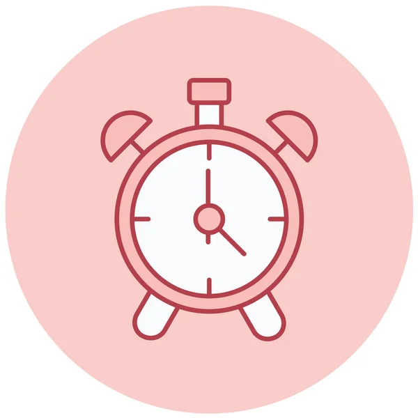 Alarm Clock Web Icon Simple Illustration — Stockový vektor