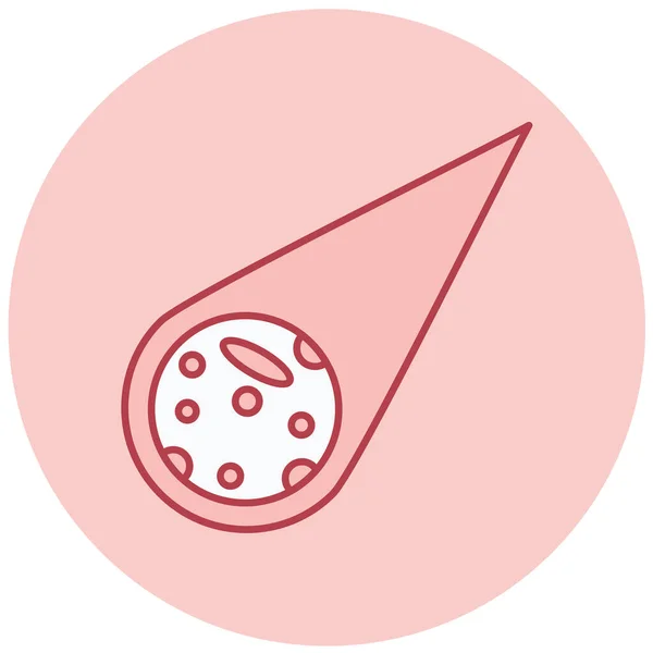 惑星のアイコンや単純なベクトル図 — ストックベクタ