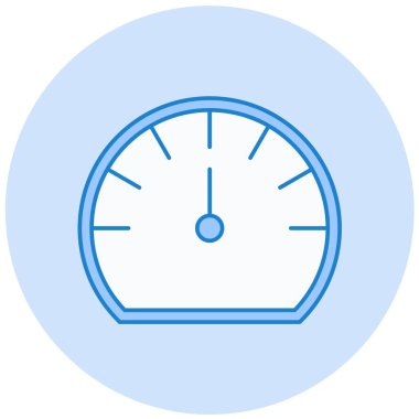 hız göstergesi simgesi, vektör gösterimi