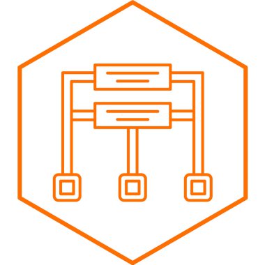 Yapı simgesinin vektör illüstrasyonu