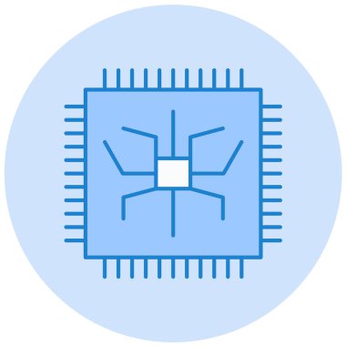 Devre kartı. Basit resimleme