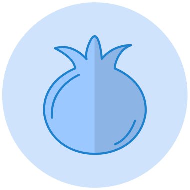 Sebze simgesinin vektör illüstrasyonu