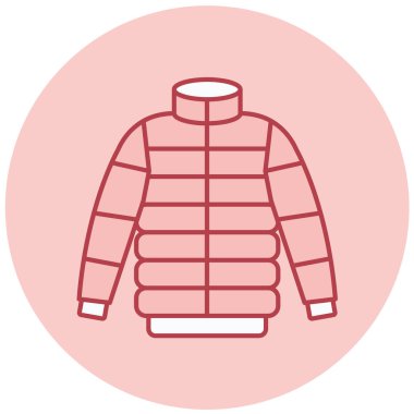 Kapüşonlu. Web simgesi basit illüstrasyon