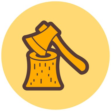 Balta modern simgenin vektör illüstrasyonu