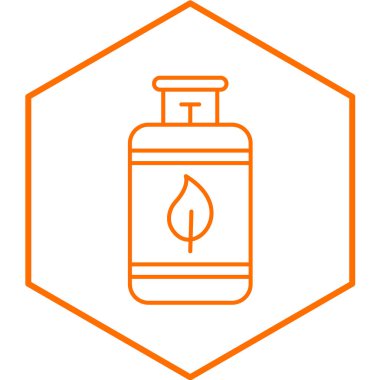 Beyaz arkaplanda izole edilmiş turuncu makas simgesi. Budama işareti. Simgeleri renk kare düğmelerine ayır. vektör