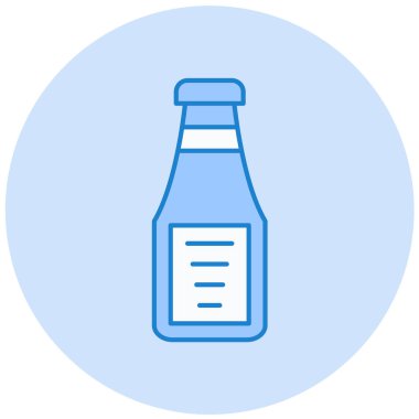 Bira şişesi. Basit tasarım