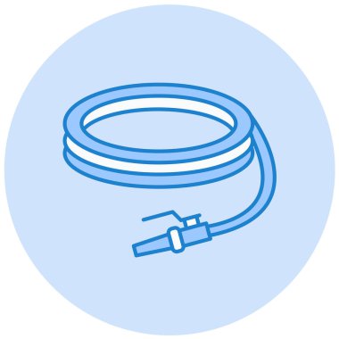 Modern hortum simgesinin vektör çizimi