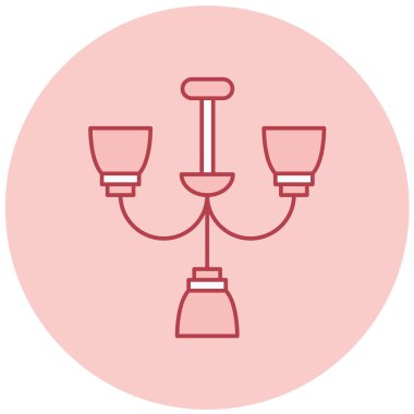 Lamba. Web simgesi basit illüstrasyon