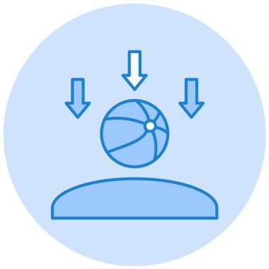 seo modern simgesinin vektör illüstrasyonu