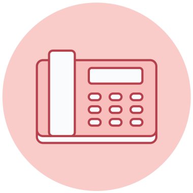 Telefon. Web simgesi basit tasarım