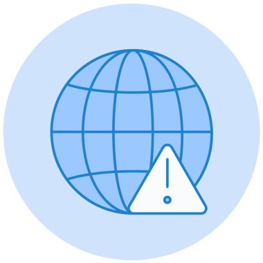 küresel ağ. Basit resimleme