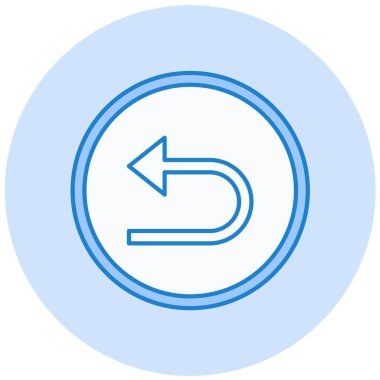 yön modern ikon vektör illüstrasyonu