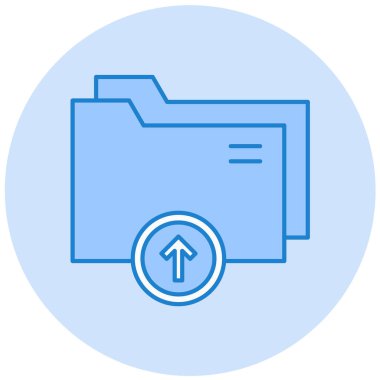 Dosya. Web simgesi basit illüstrasyon