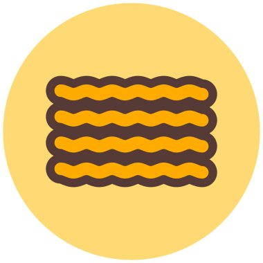 Su. Web simgesi vektör illüstrasyonu