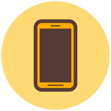 Cep telefonu. Basit resimleme