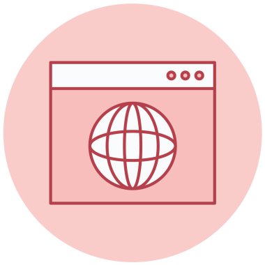 modern simge vektör illüstrasyonu 