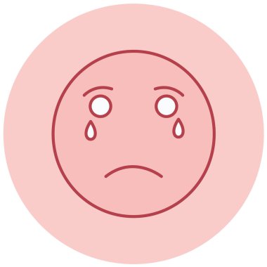 yüz ifadesi, vektör illüstrasyonu