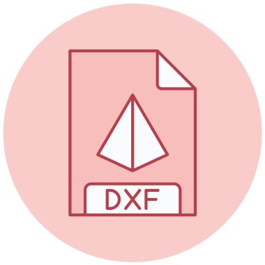 dosya biçimi simgesi, vektör illüstrasyonu