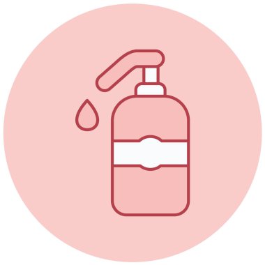 Sprey şişe. Basit tasarım