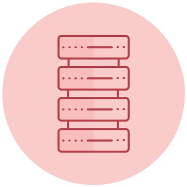 hiyerarşi. Web simgesi basit illüstrasyon 