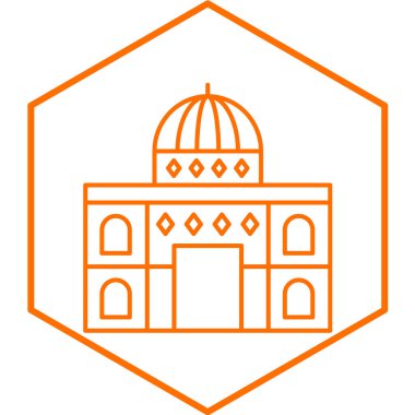 Yapı simgesinin vektör illüstrasyonu