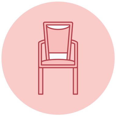 sandalye simgesi çizimi