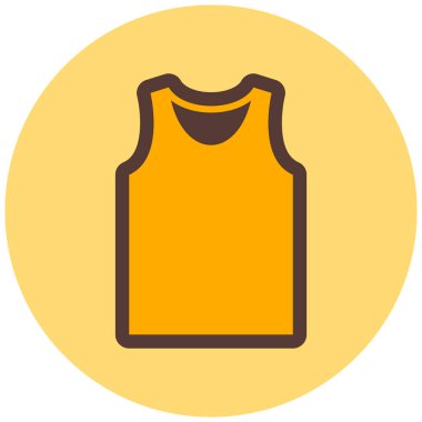 Tişört, kıyafet, şort, ceket, tişört, düz, vektör illüstrasyonu