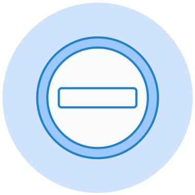 eksi simge vektör illüstrasyonu