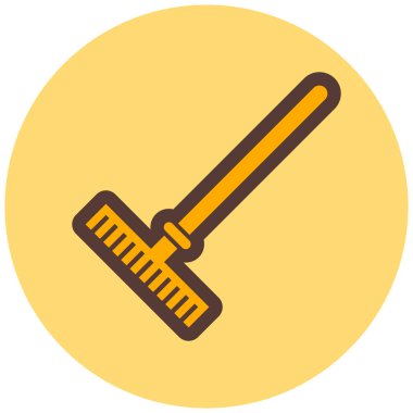 Tırmık. Web simgesi vektör illüstrasyonu