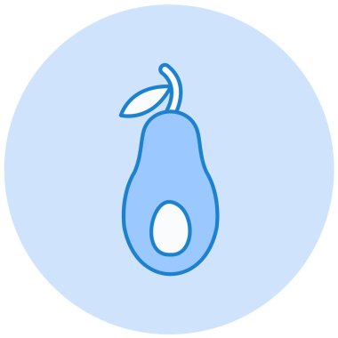 Sebze simgesinin vektör illüstrasyonu