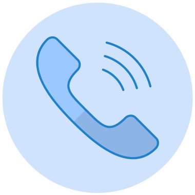 - Telefon. Web simgesi basit illüstrasyon