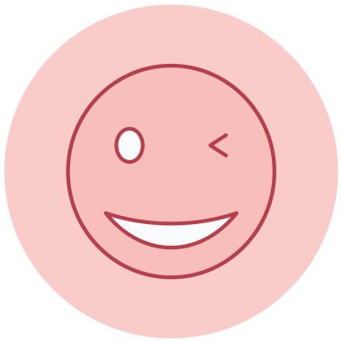 yüz simgesi, vektör illüstrasyonu