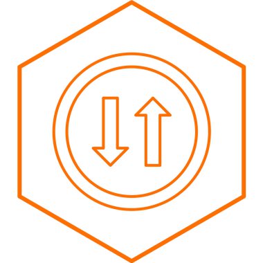 iki yönlü yol simgesi, basit tasarım vektör çizimi