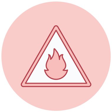 uyarı işareti simgesi, vektör illüstrasyonu