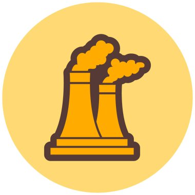 Nükleer Santral. Basit illüstrasyon